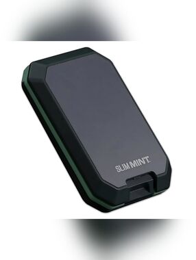 SLIM MINT Slimcase Hard Shell Mint Green Card Case RFID